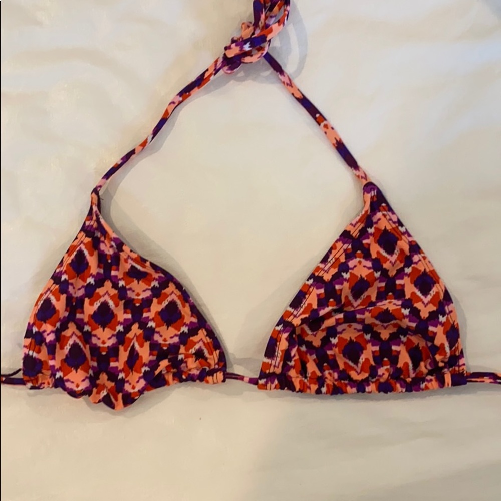 Multicolored Bikini Top